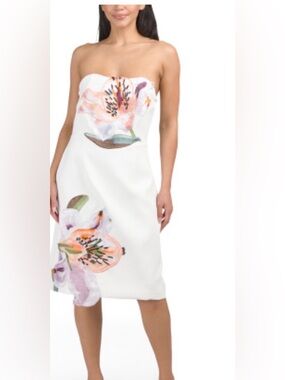 Dalia MacPhee strapless dress